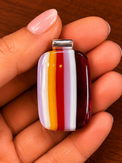 Harvest Vertical Stripe - Stoney Lake Glassworks