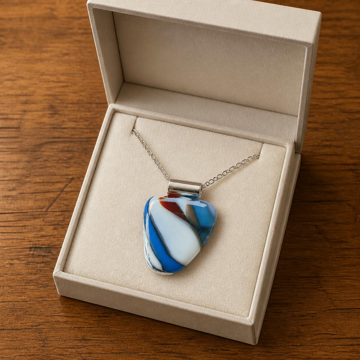 Nautical Heart - Stoney Lake Glassworks
