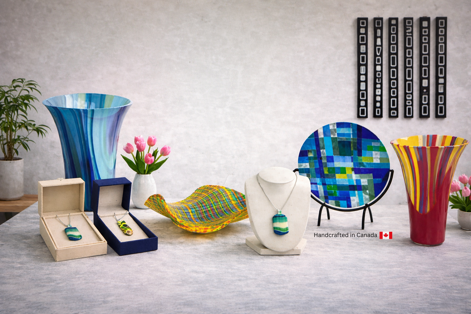 Handmade Glass Designed to Be Seen