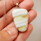 Alabaster Freeform - Stoney Lake Glassworks