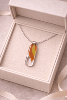 Amber Prism - Stoney Lake Glassworks