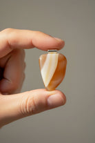 Caramel — Handcrafted Fused Glass Pendant - Stoney Lake Glassworks