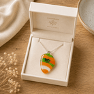 Citrus Swirl Oval - Stoney Lake Glassworks