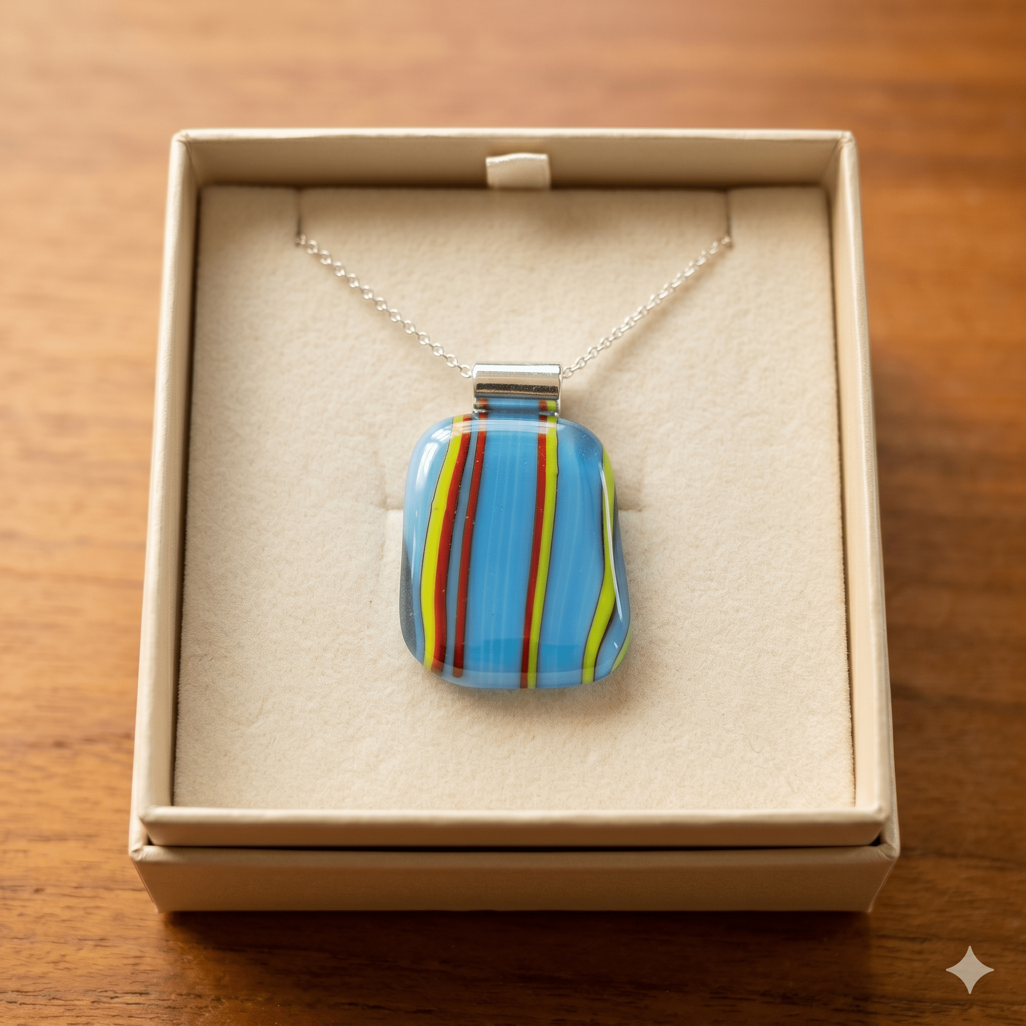Festival Stripe Trapezoid - Stoney Lake Glassworks
