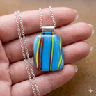 Festival Stripe Trapezoid - Stoney Lake Glassworks