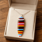 Fiesta Stripe Oval - Stoney Lake Glassworks