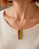 Harvest Fused Glass Pendant - Stoney Lake Glassworks