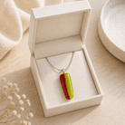 Harvest Fused Glass Pendant - Stoney Lake Glassworks