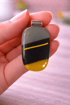 Horizon — Handcrafted Fused Glass Pendant - Stoney Lake Glassworks