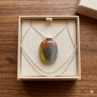 Opal Storm Pebble - Stoney Lake Glassworks