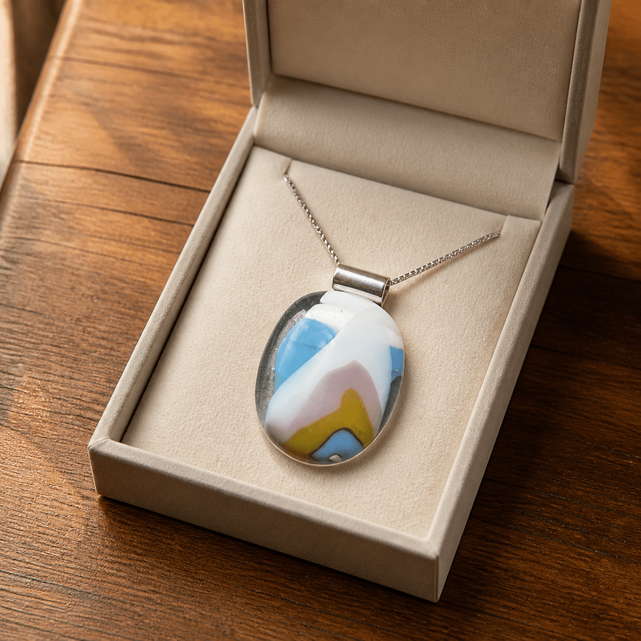 Pastel Chevron - Stoney Lake Glassworks