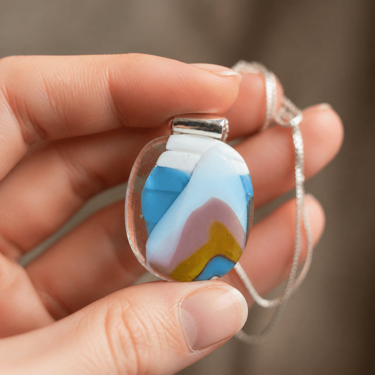 Pastel Chevron - Stoney Lake Glassworks