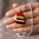 Retro Stripe Oval - Stoney Lake Glassworks