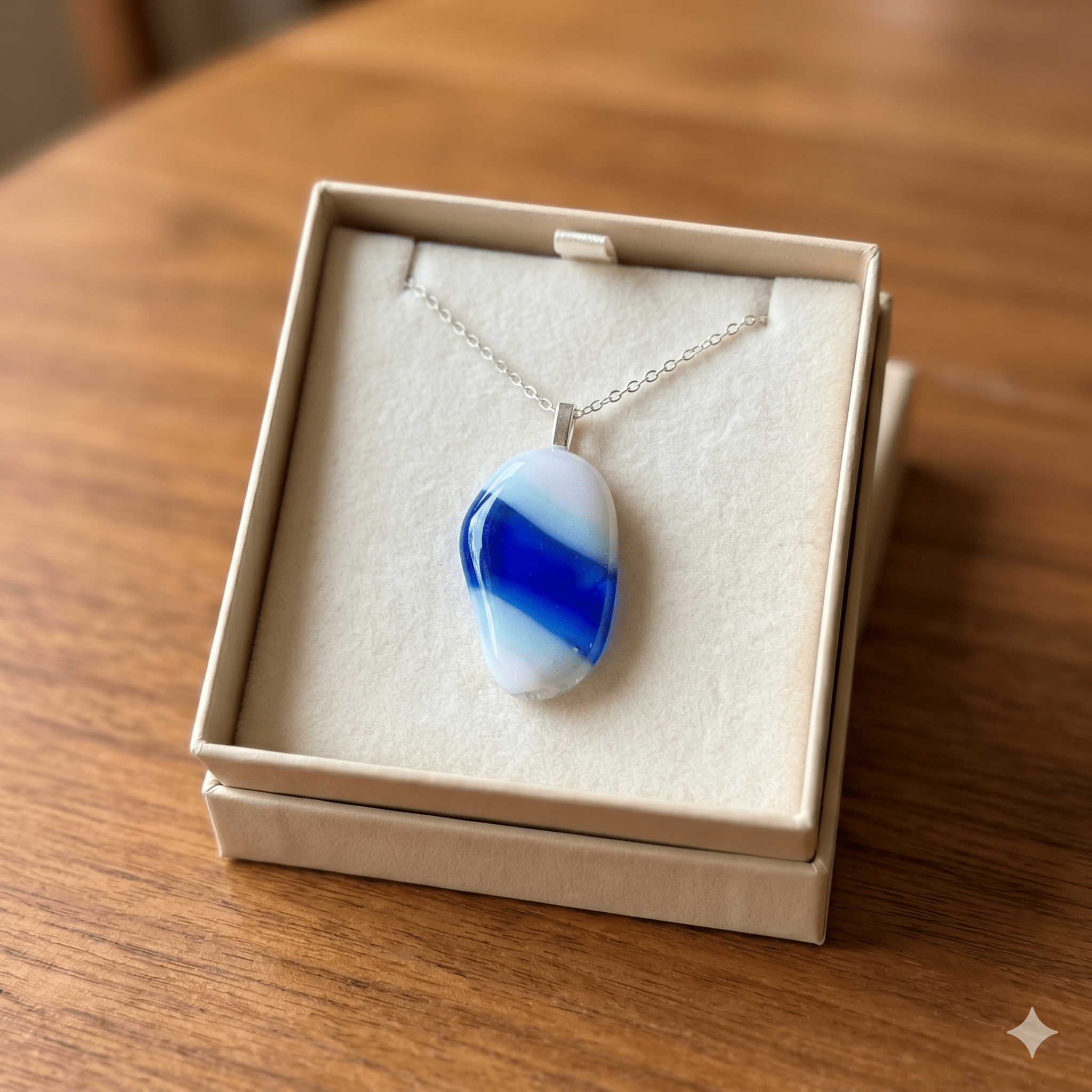 Sailor Stripe Oval - Stoney Lake Glassworks