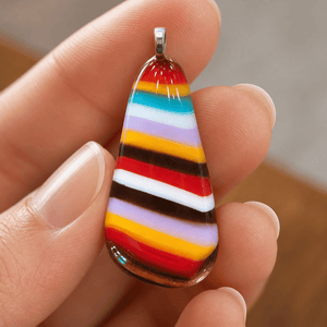 Serape Stripe Teardrop