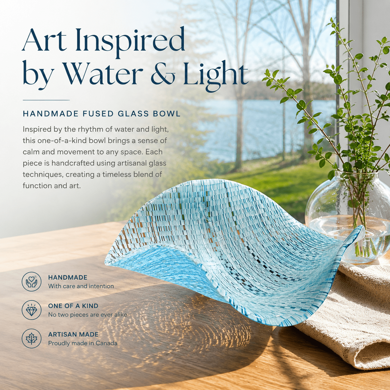 Shoreline Serenity - Stoney Lake Glassworks