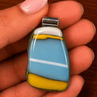 Sky & Sand Trapezoid - Satin Finish - Stoney Lake Glassworks