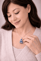 Striped Blue - Stoney Lake Glassworks