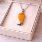 Sunburst — Handcrafted Fused Glass Pendant - Stoney Lake Glassworks