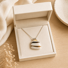 Tiger's Eye Shield - Stoney Lake Glassworks